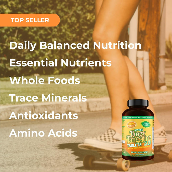 Youngevity Beyond Tangy Tangerine 2.0 Complejo multivitamínico y mi...