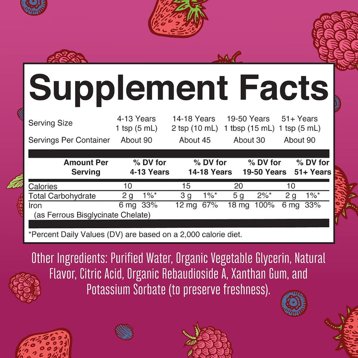 MARYRUTH'S Multivitamínico líquido matutino (fresa) y líquido d...