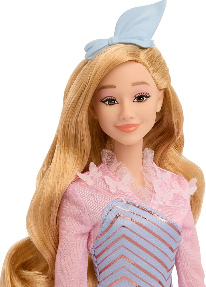 Mattel Universal Wicked Glinda Muñeca de moda con accesorios, cabel...