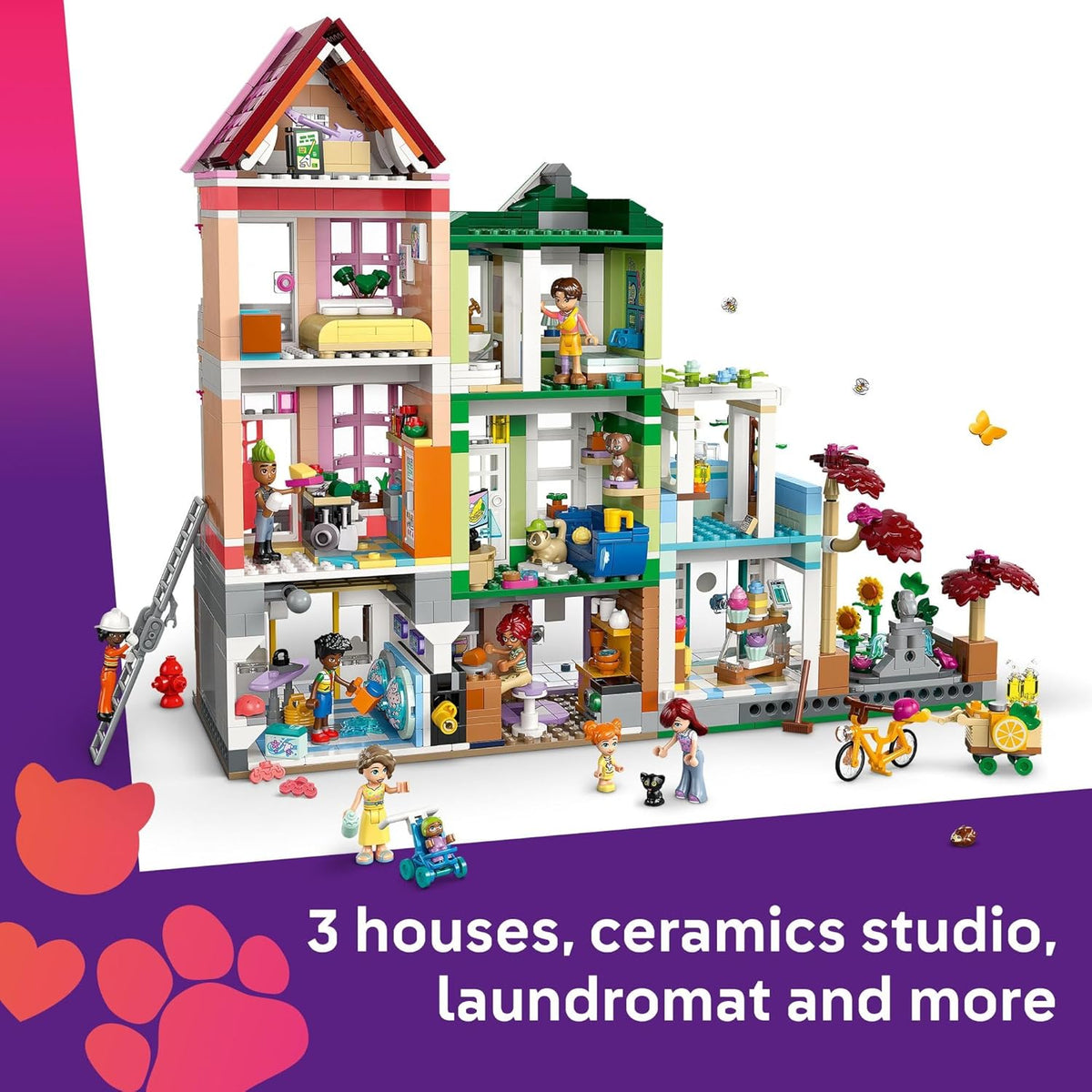 LEGO Friends Heartlake City Apartments and Stores - Juego