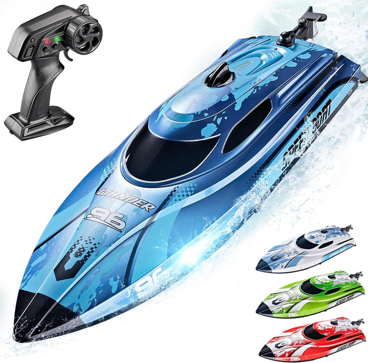 BEZGAR Barco RC, Lancha a control remoto de 12 pulgadas para niños...