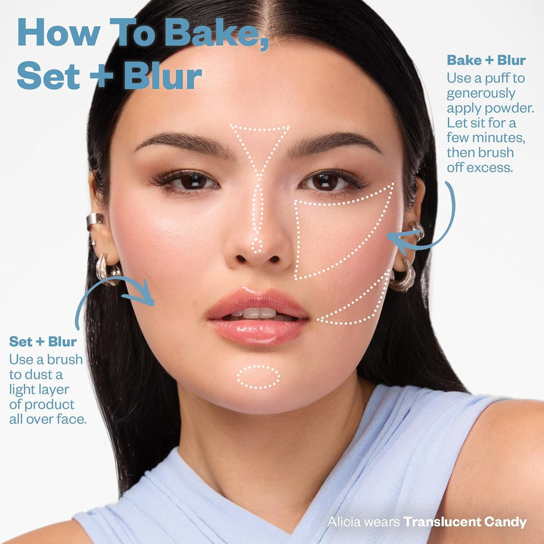 Kosas Cloud Set Polvo Suelto \u2013 Fijador Translúcido + Polvo Fac...