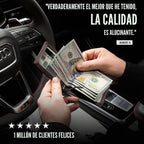 Kings Loot Billetera minimalista delgada con clip para dinero, trufa