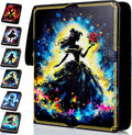 Carpeta comercial compatible con tarjetas Lorcana de 990 bolsillos, tarjetero coleccionable para MTG y otras tarjetas comerciales TCG con 55 fundas (LOR-6)