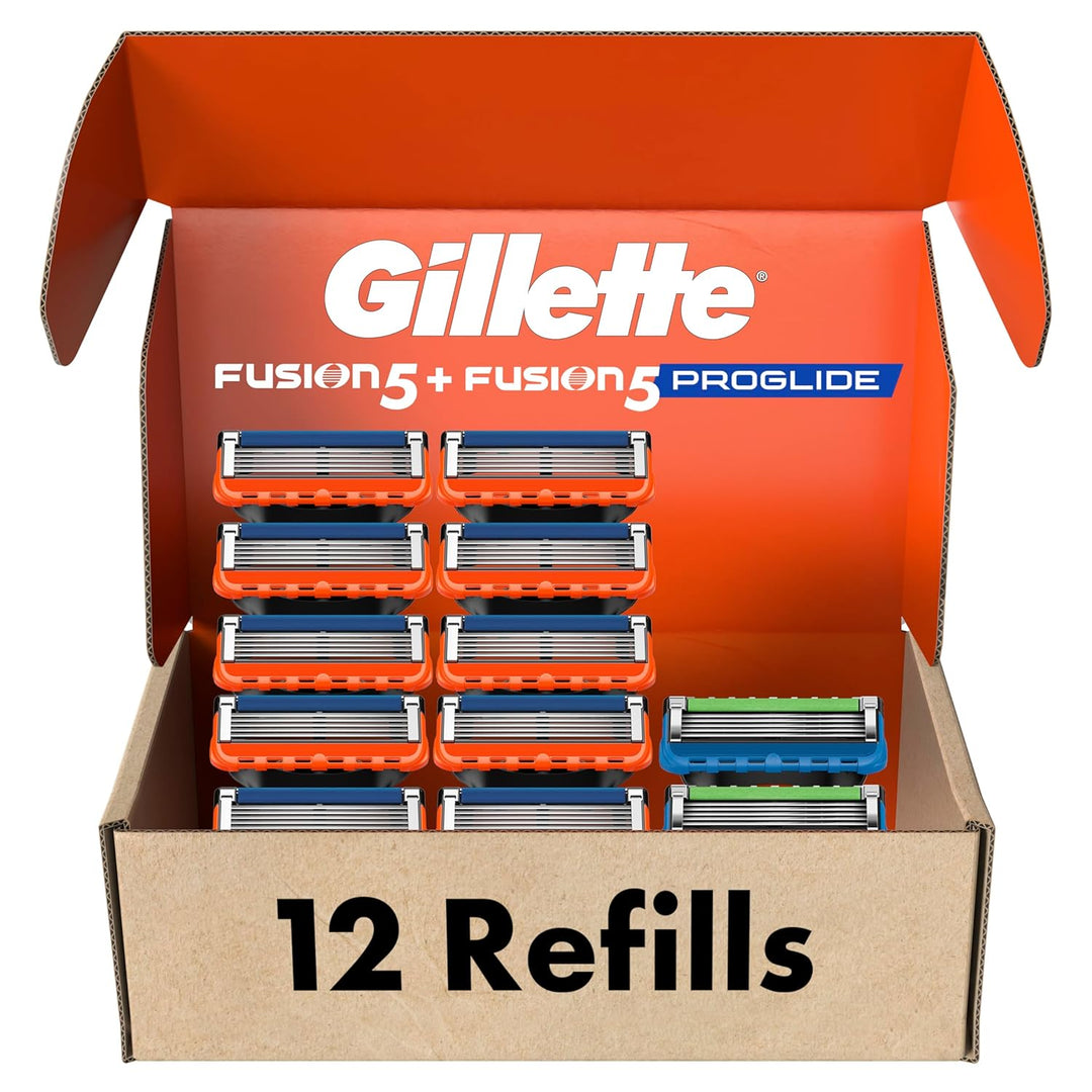 Gillette Fusion5 - Recambios de cuchilla de afeitar para hombre, 10...