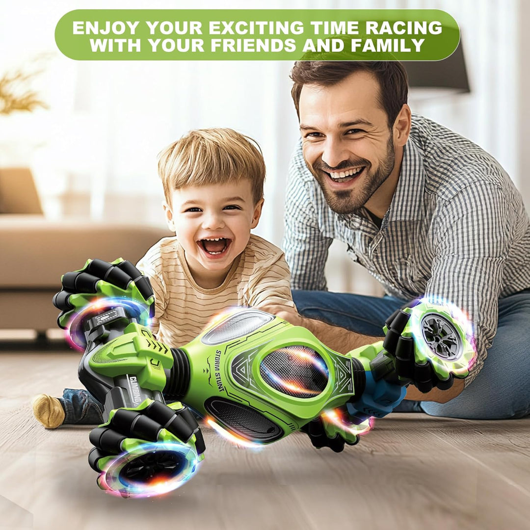 HOSHIPLAY - Coches RC, juguetes de auto de acrobacias con detección...