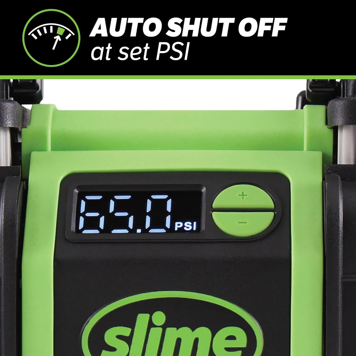 Slime 40083 Inflador de neumáticos, Super Duty Pro Power, conexión...