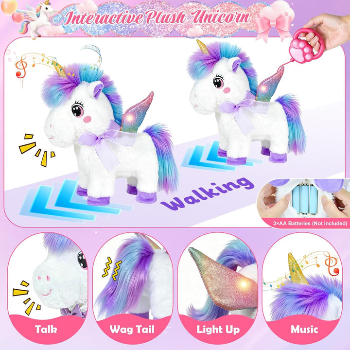 Rolevoria Juguetes de Unicornio para Niñas de 3 a 6 años
