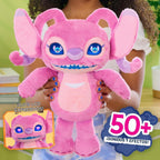 Disney Stitch Angel Many Moods Interactive Plush, 50+ Sounds & Effects