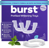 BURST Bandejas Blanqueadoras de Dientes Prellenadas (6 Bandejas\/3...