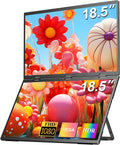 COOLHOOD Monitor portátil de 18.5 pulgadas para laptop, 1080P FHD 1...