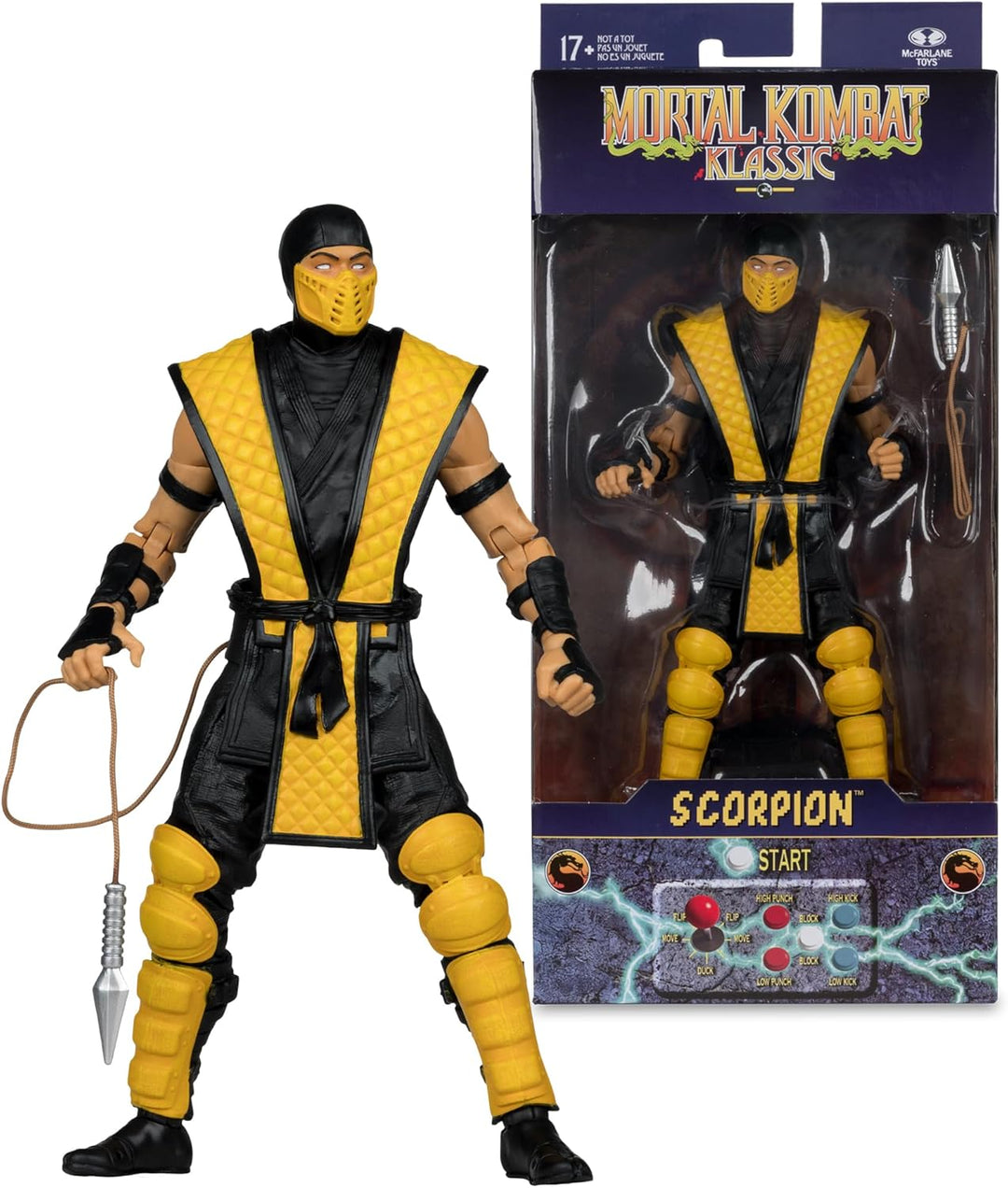 McFarlane Toys - Figura de acción de 7 pulgadas de Mortal Kombat Kl...