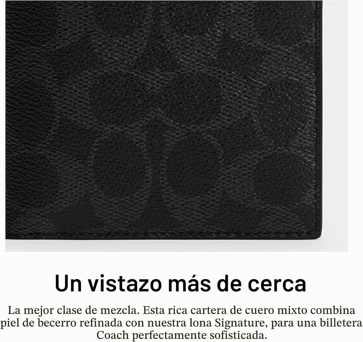 Cartera de Monedas para Hombre Coach