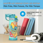 THERMOS FUNTAINER Water Bottle con Spout, 16oz, Stitch
