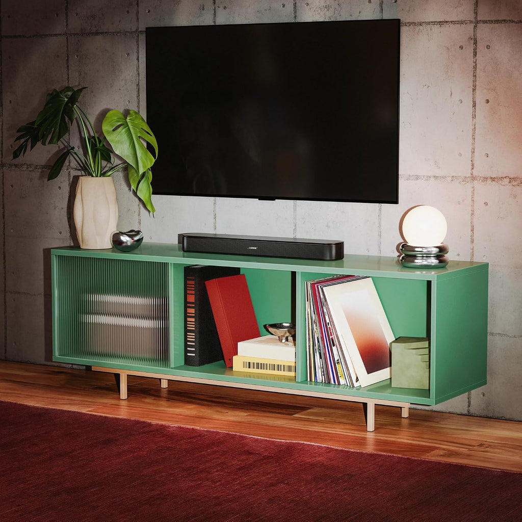 Bose Altavoz de TV (2.ª generación): barra de sonido compacta con conectividad Bluetooth y HDMI-ARC, diálogo claro, Dolby Atmos, graves profundos, control remoto incluido para una fácil instalación
