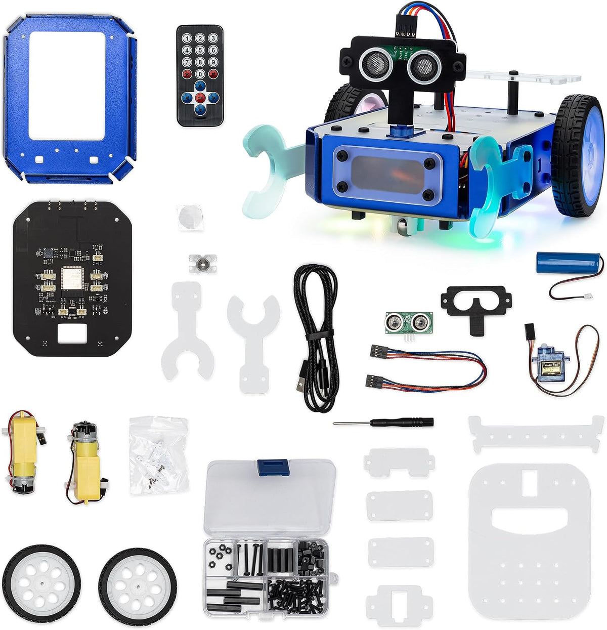 Kit de construcción de robot TinkRbot AI, kit de robótica STEM