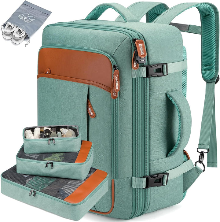 Lumesner - Mochilas de viaje para equipaje de mano, extragrandes de...