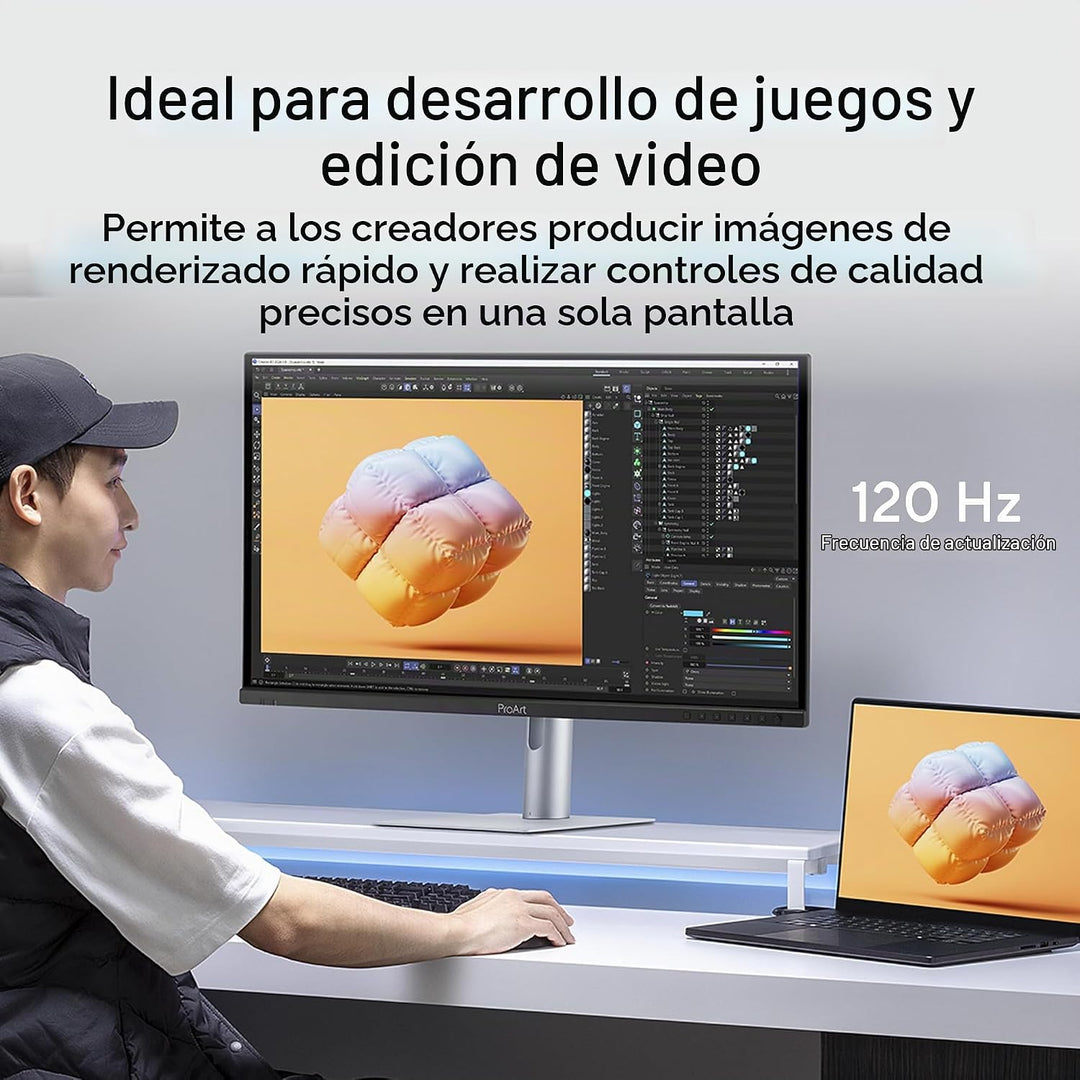 ASUS ProArt Display Monitor profesional OLED USB-C de 27 pulgadas 4...