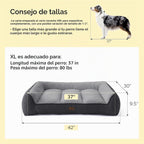 Bedsure SupportMax® - Camas ortopédicas extra gruesas XL para perros de