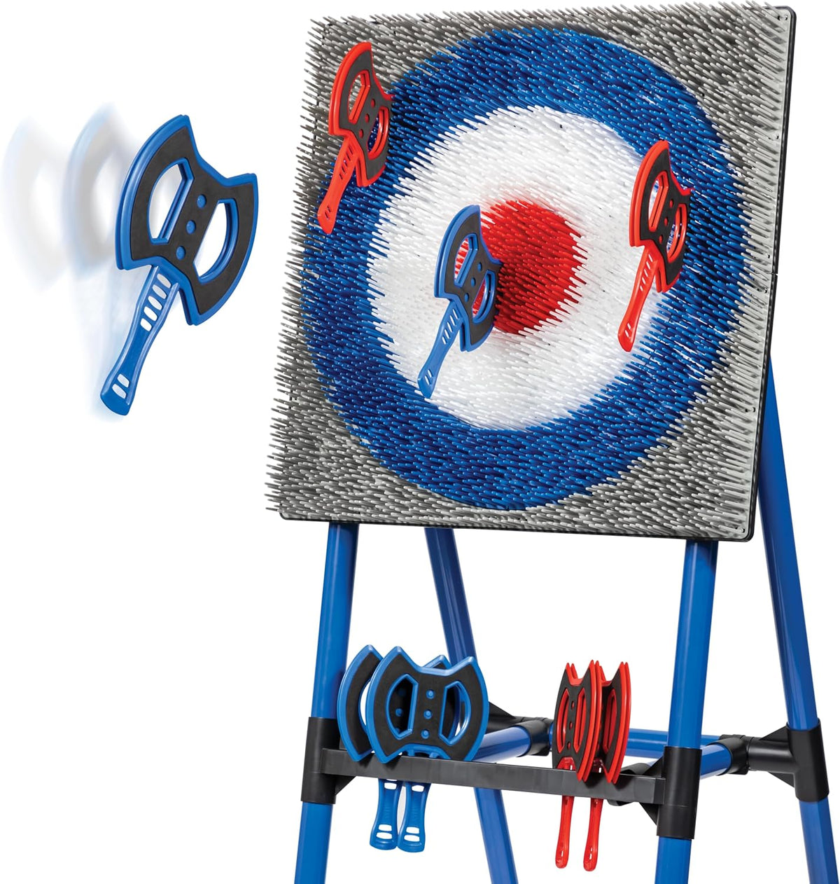 EastPoint Axe Throwing Game, Bristle Target, 8 Axes, Tailgate & Yard Game