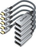 Adaptador USB C a HDMI, paquete de 5, 4K, compatible con