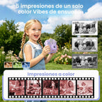 Cámara de impresión instantánea para niños, 3, 4, 5, 6, 7, 8, 9, 10, 11