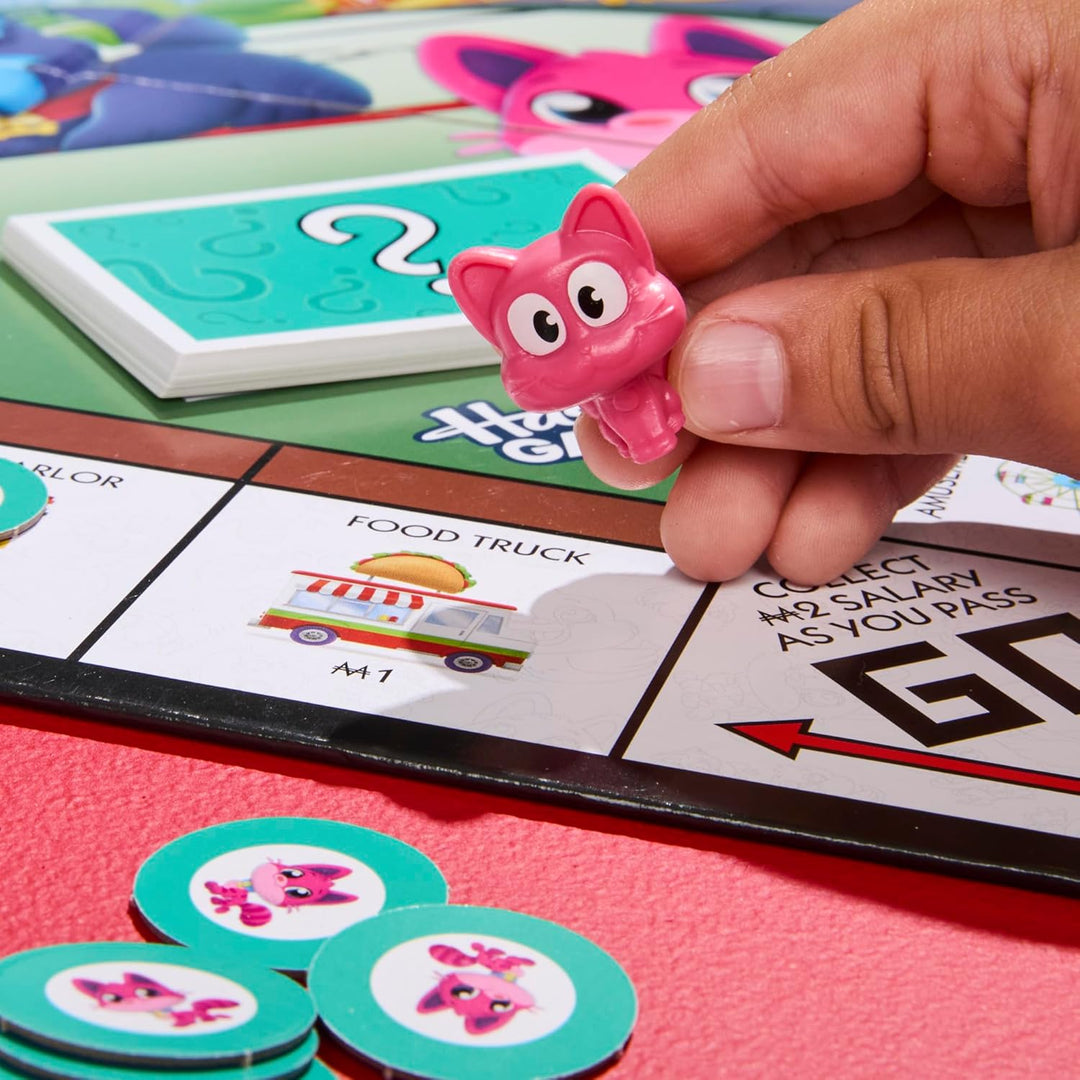 Monopoly Junior Juego de mesa 2 juegos en 1 para niños