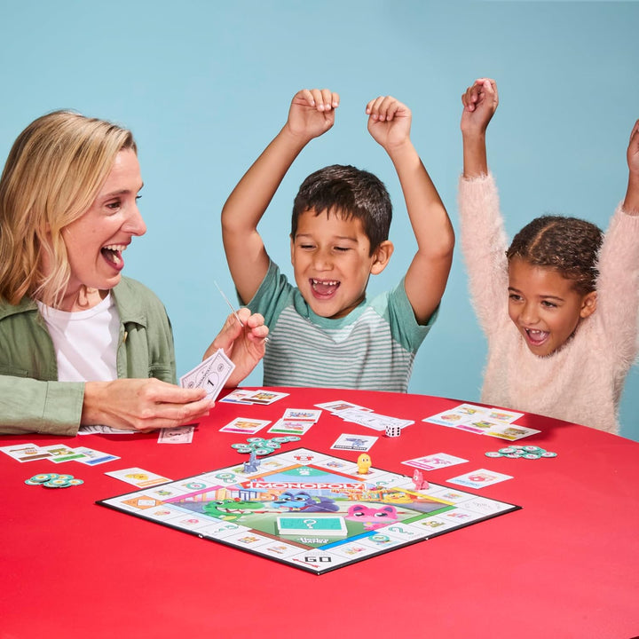 Monopoly Junior Juego de mesa 2 juegos en 1 para niños