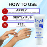 Crema antiséptica Finipil 50, 1.5 onzas líquidas.