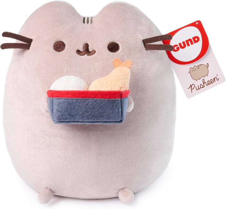 GUND Pusheen - Caja Bento de peluche para aperitivos