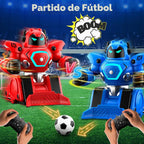 LZZAPJ Paquete de 2 robots de batalla con control remoto con sonidos y luces, modo de juego de fútbol, adecuado para adultos y niños a partir de 6, 7, 8, 9, 10, 11, 12 +, regalo ideal de Navidad/cumpleaños para niños