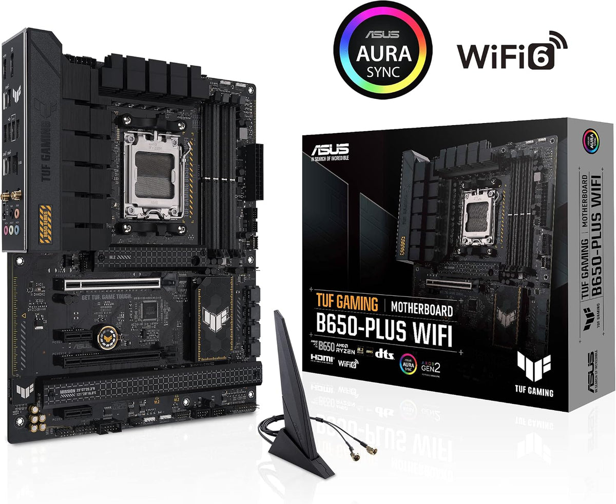 ASUS TUF Gaming B650-PLUS WiFi AMD B650 AM5 Ryzen™ Desktop 9000 800...