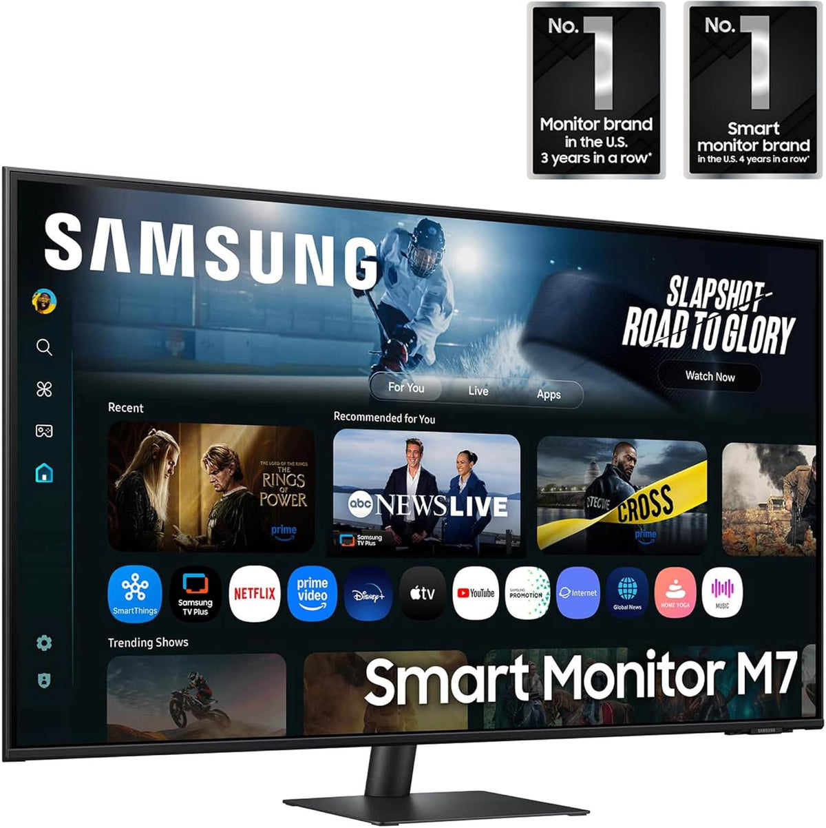 Samsung 43" M7 (M70F) Series 4K UHD Monitor inteligente | Samsung V...