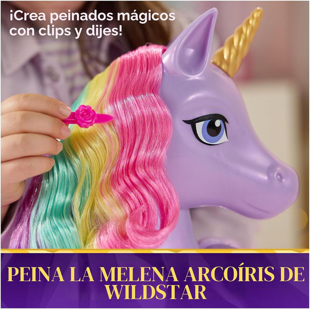 Unicorn Academy Wildstar - Cabeza, muñecas y juguetes de unicornio, a