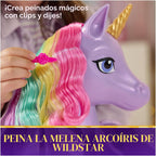 Unicorn Academy Wildstar - Cabeza, muñecas y juguetes de unicornio, a