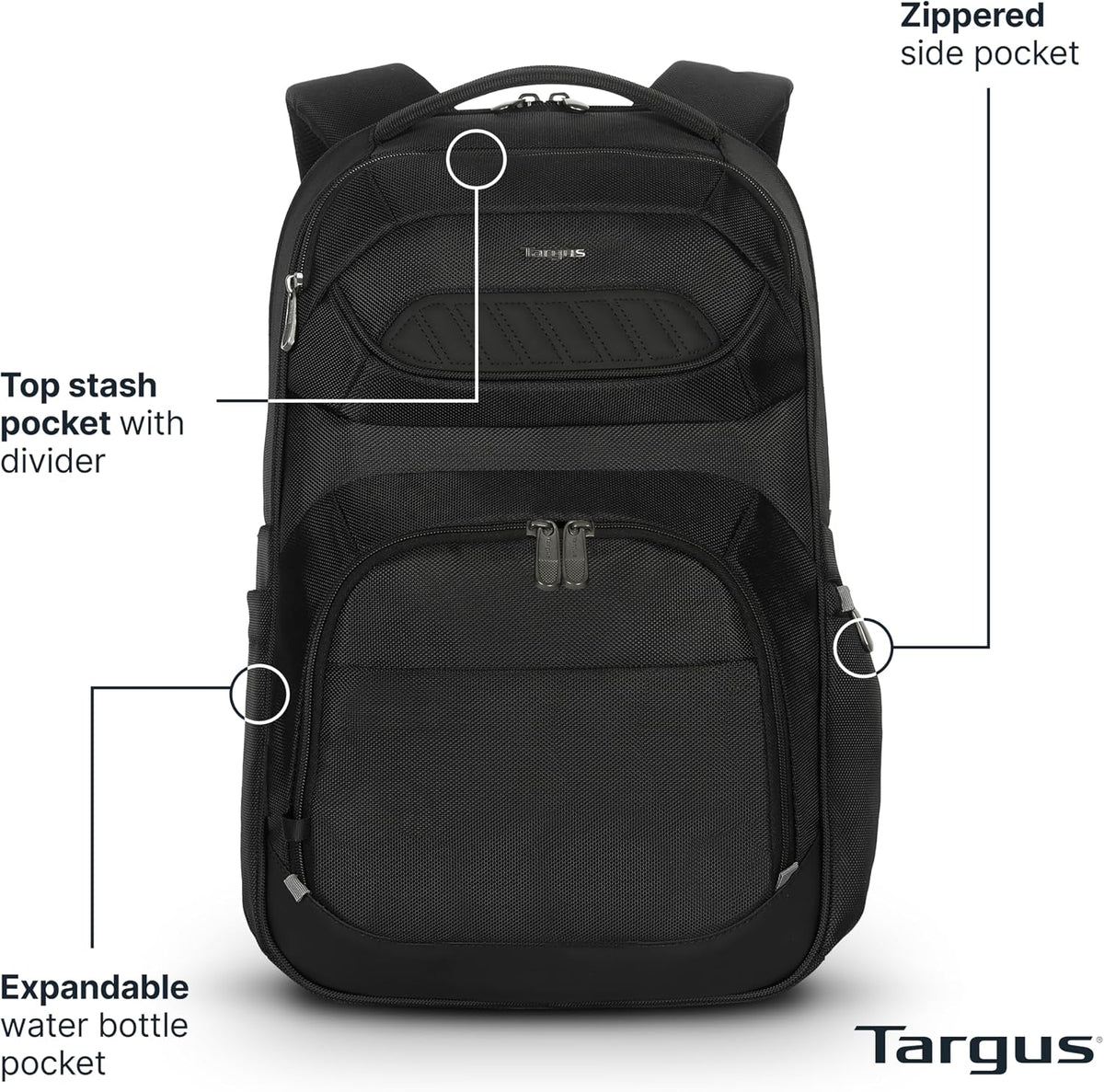 Targus Mochila para laptop, Negro