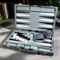 Juego de backgammon de viaje para adultos, juego de mesa clásico con