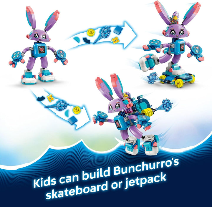 LEGO DREAMZzz Izzie y Bunchurro El Conejo de Juegos - Juguete de Co...