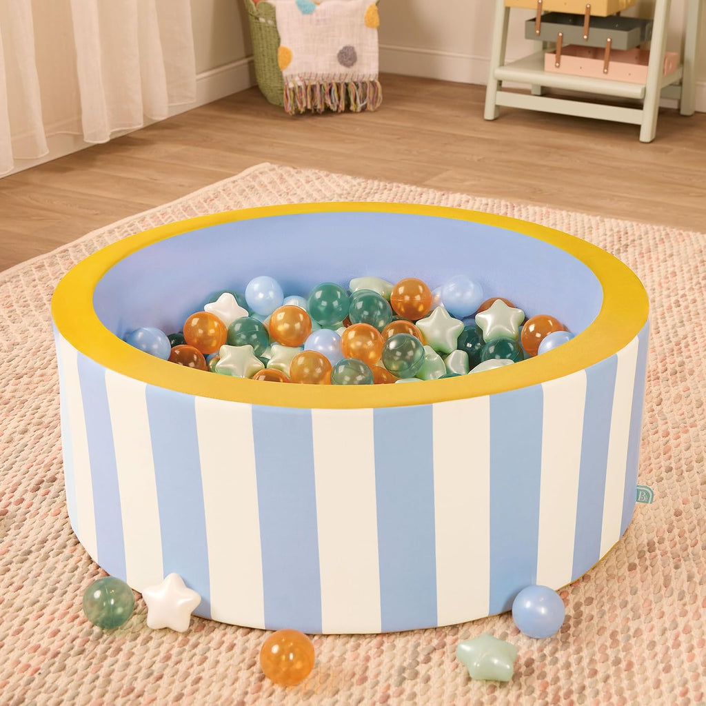 B. toys WonderFill - Piscina de bolas de espuma sensorial con 200 bolas