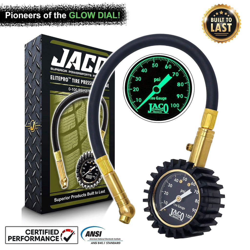 JACO ElitePro, Medidor de presión de los neumáticos, 100 PSI