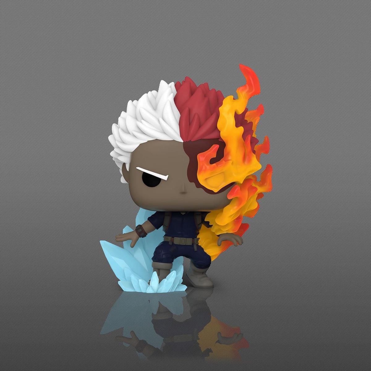 Funko POP! Animación My Hero Academia Shoto Todoroki (Brillo en la oscuridad), Exclusivo