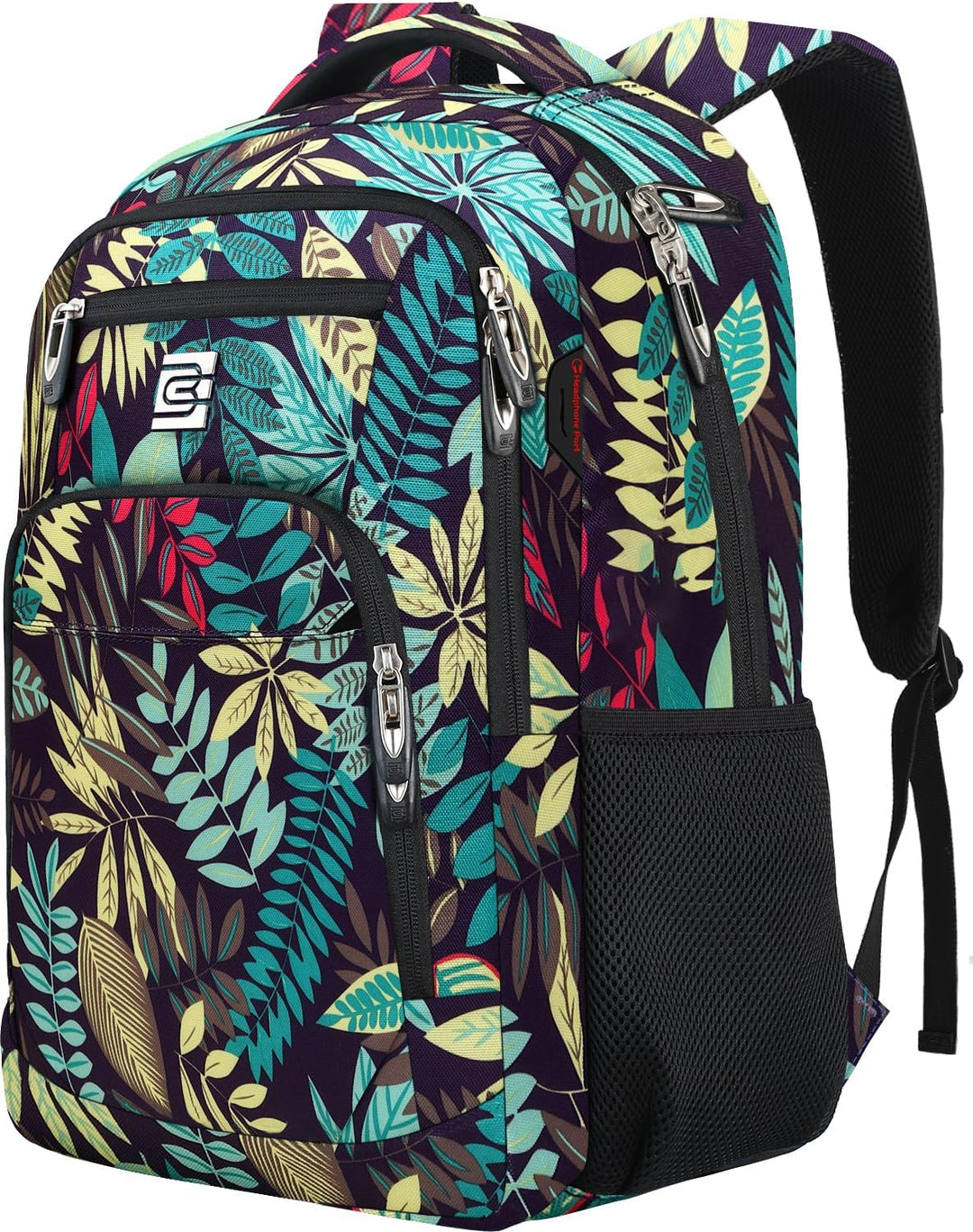 Mochila para Laptop Volher, Hoja, 15,6 pulg., Computadora portátil