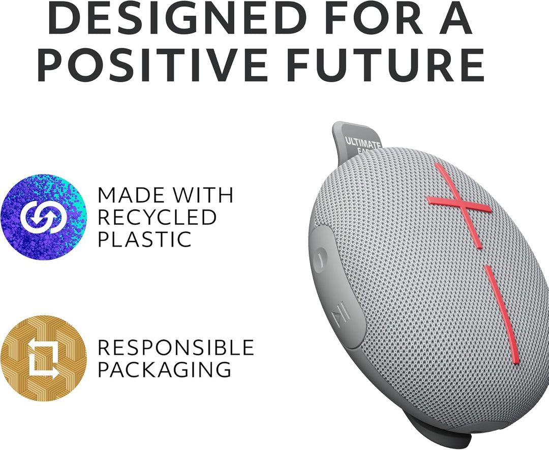 Ultimate Ears MINIROLL Altavoz Bluetooth ultra portátil impermeable...