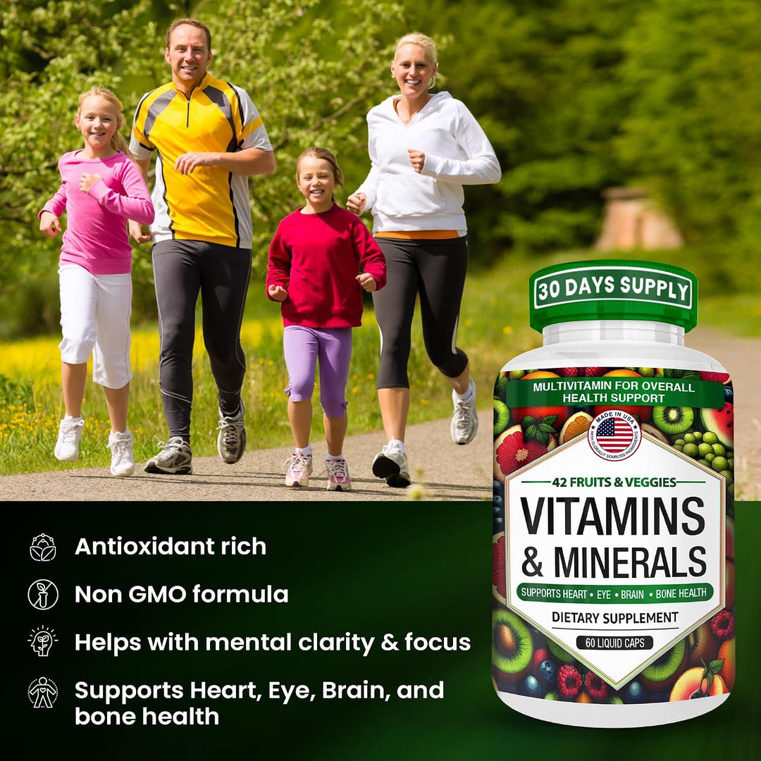 AAMATEC LIFE Cápsulas multivitamínicas\/minerales con zinc y mezcla...