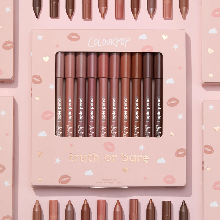 ColourPop Lippie Lip Pencil Vault - 10 delineadores de labios de al...