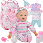 Gift Boutique - Muñeca de bebé de cuerpo suave con ropa en