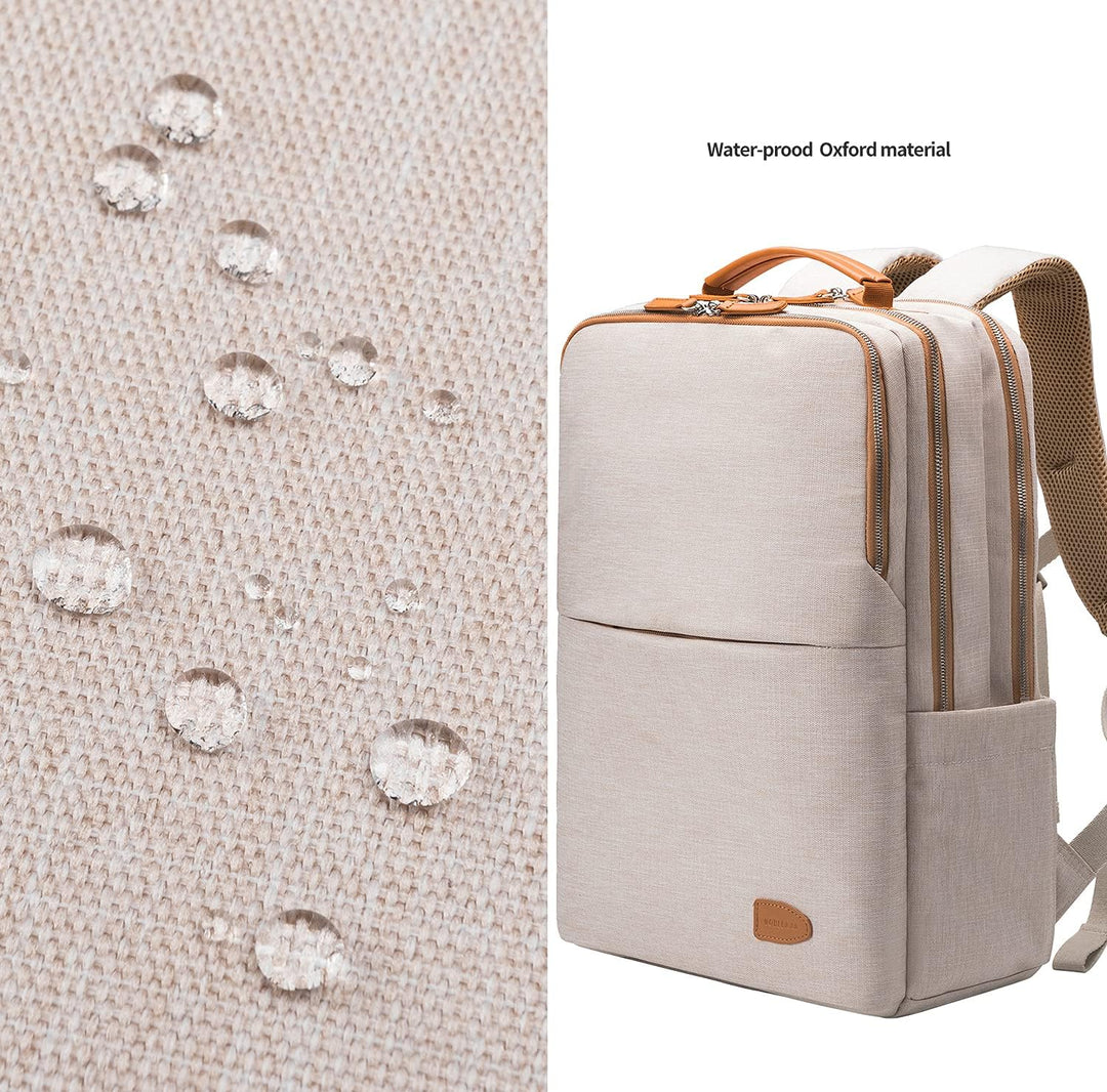 NOBLEMAN Mochila para portátil de viaje para hombres, resistente al...