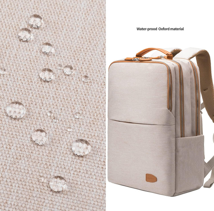 NOBLEMAN Mochila para portátil de viaje para hombres, resistente al...