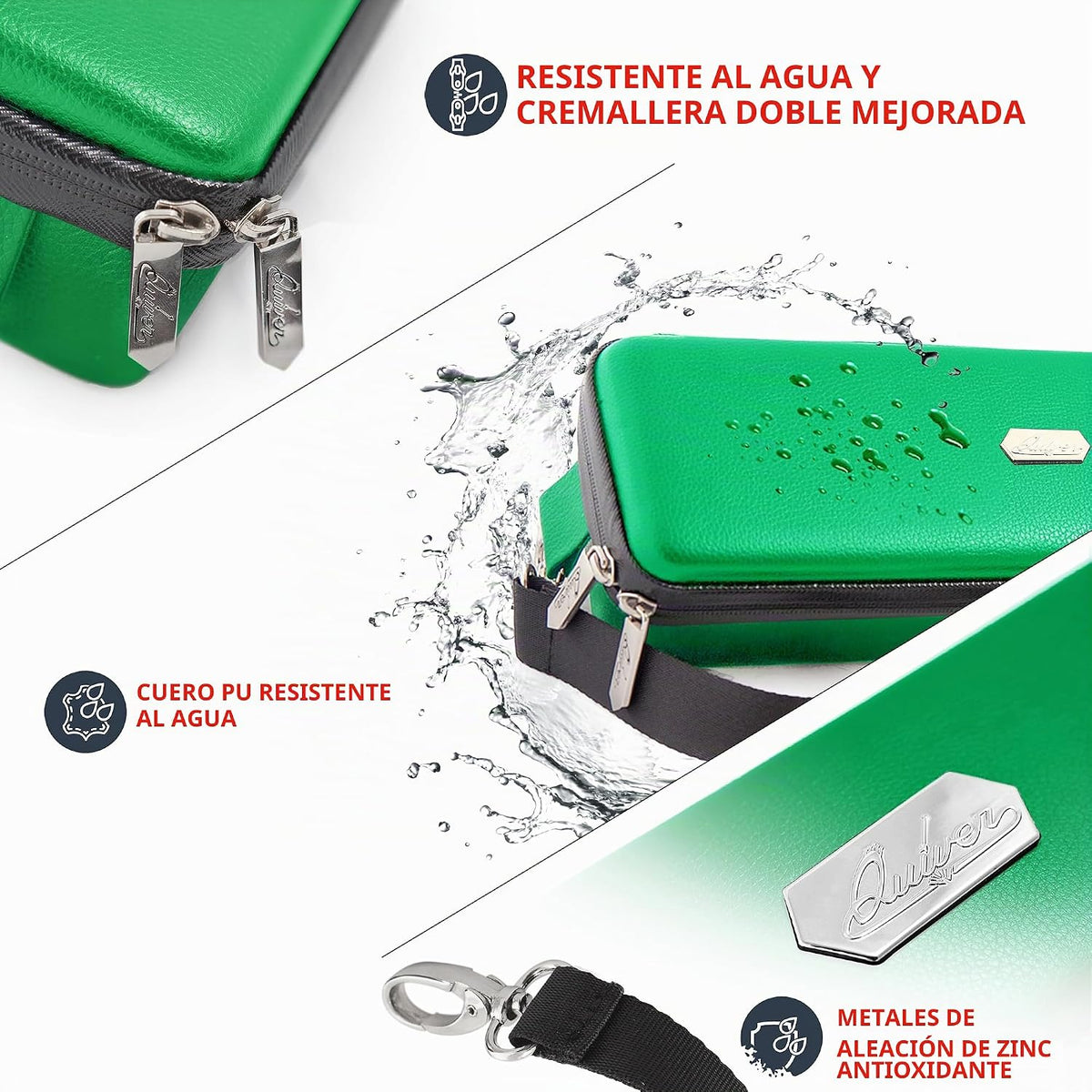 Funda para tarjetas de Pokémon, color verde