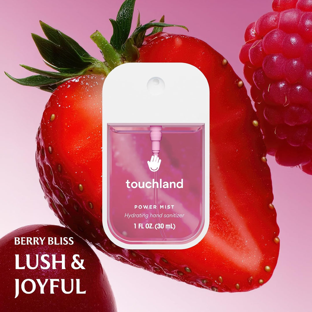 Touchland Spray Desinfectante Hidratante para Manos, DREAM 5 Set (S...